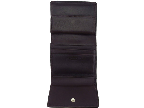 【ブラックフライデー30%OFFクーポン】バーバリー BURBERRY 三つ折り財布 ノバチェック ベージュ ブラウン ブラック系 レディース 中古_画像3