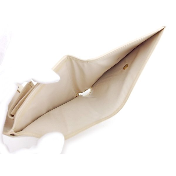 【30%OFFクーポン】カルティエ CARTIER 三つ折り財布 ラブコレクション ベージュ レディース 中古_画像5