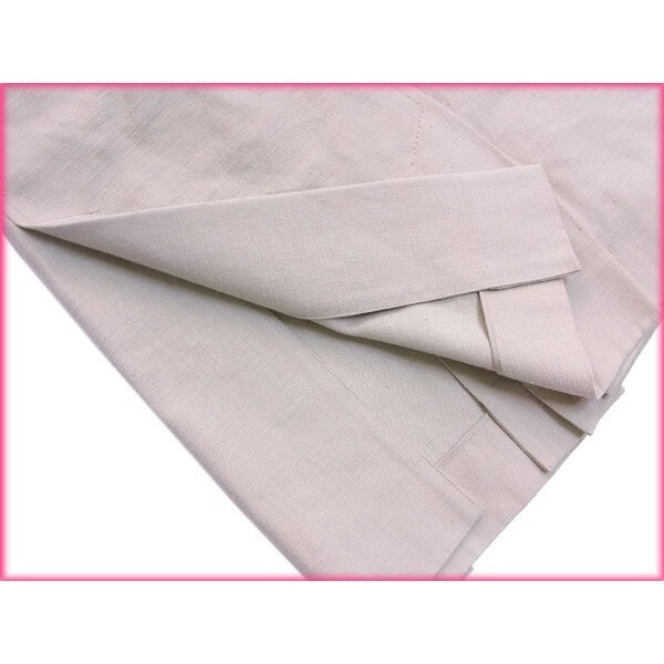 【30%OFFクーポン】ルイヴィトン スカート ロング丈 レディース ♯38サイズ スリット入り ベージュ 中古_画像4