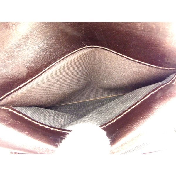 【ブラックフライデー30%OFFクーポン】フェンディ 三つ折り 財布 レディース ズッカ ブラウン ブラック ベージュ 中古_画像7