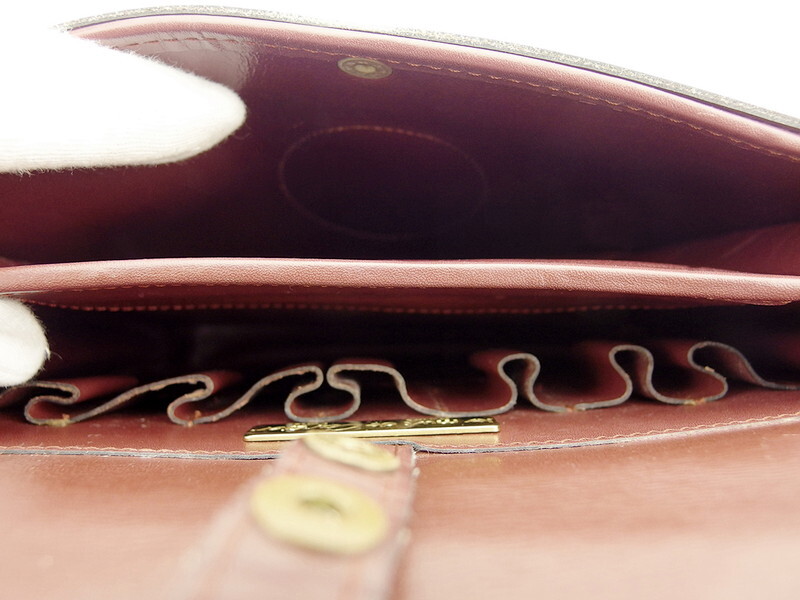 【30%OFFクーポン】カルティエ ショルダーバッグ 斜めがけショルダー バッグ レディース メンズ マストライン Cartier 中古_画像5