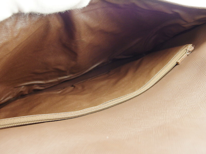 【ブラックフライデー30%OFFクーポン】バーバリー クラッチバッグ セカンド バッグ レディース メンズ チェック BURBERRY 中古_画像5