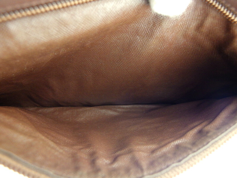 【ブラックフライデー30%OFFクーポン】バーバリー クラッチバッグ セカンド バッグ レディース メンズ チェック BURBERRY 中古_画像7