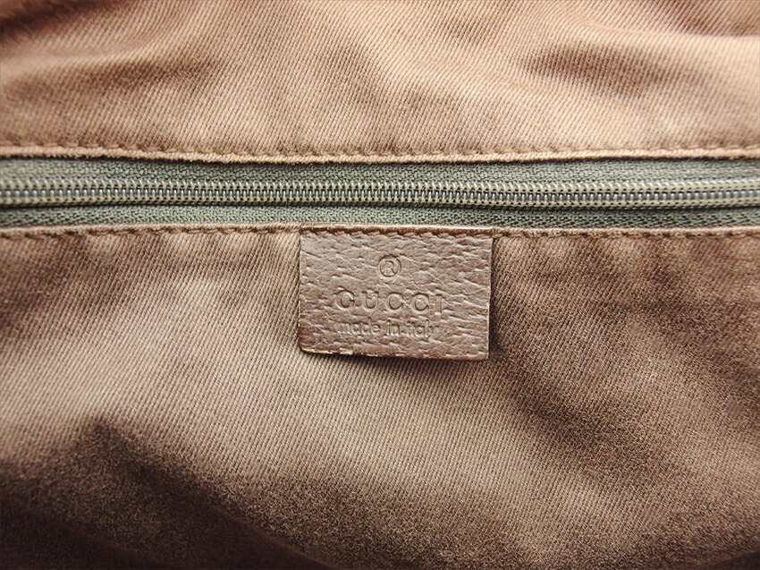 【ブラックフライデー30%OFFクーポン】グッチ GUCCI トートバッグ GG柄 GG柄 ベージュ×ブラウン レディース 中古_画像8