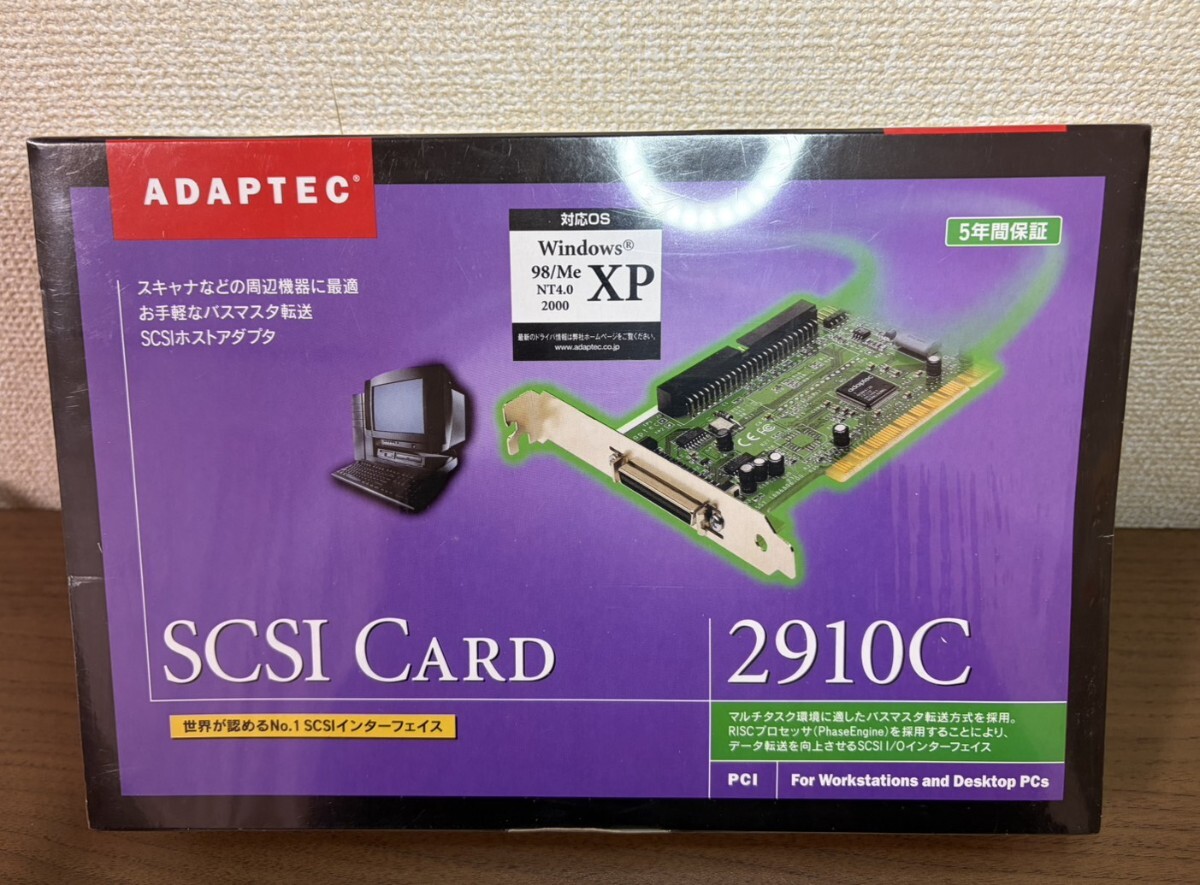 Adaptec製 SCSI Card 2910C 未開封品_画像1
