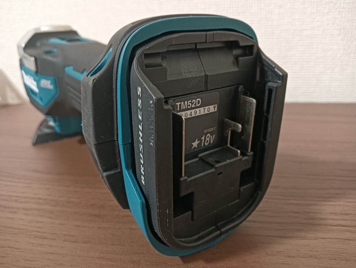 マキタ TM52D 18V 充電式マルチツール 稼働品 本体のみ_画像10