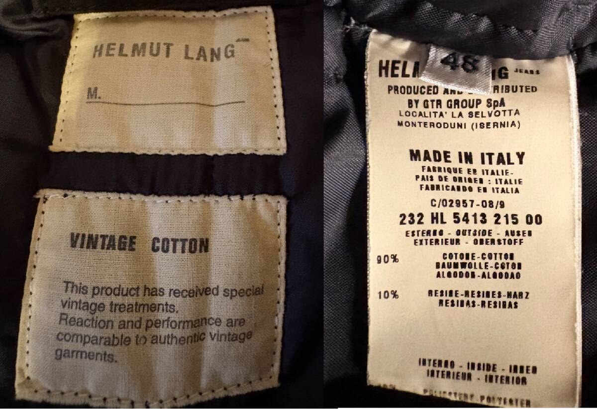 ヘルムートラング HELMUT LANG アストロバイカージャケット / アストロジャケット 本人期 1999年秋冬_画像8