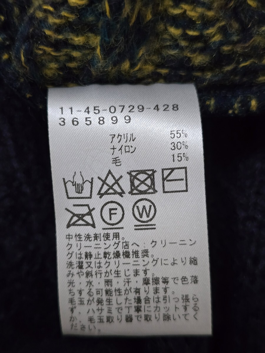 BEAMS ビームス 2トーン スヌード マフラー_画像5