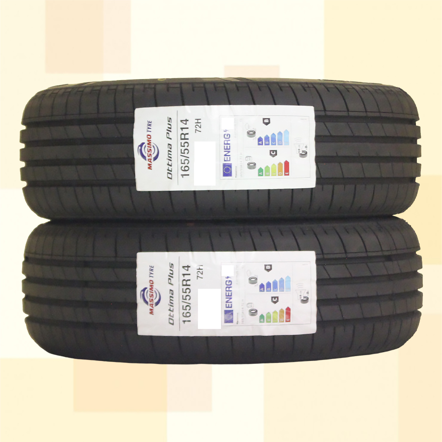 165/55R14 72H MASSIMO OTTIMA PLUS 25年製 送料無料 2本税込 \7,300 より 1_画像1
