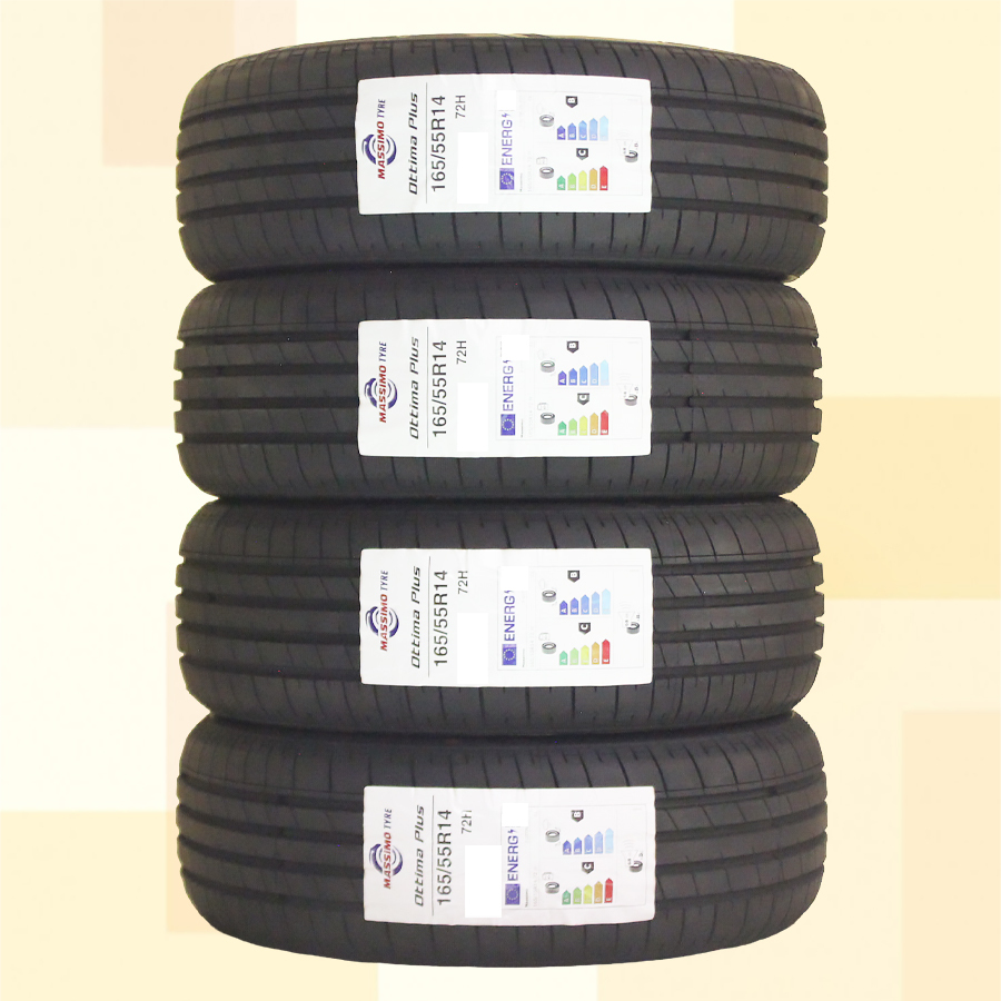 165/55R14 72H MASSIMO OTTIMA PLUS 25年製 送料無料 4本税込 \14,600 より 1_画像1
