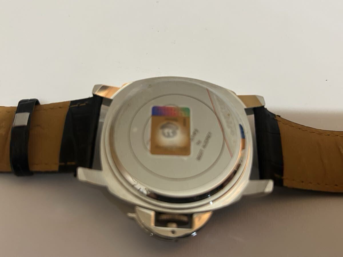 ● レトロ　 腕時計 ディズニーミッキーマウス BESTAUDREY パネライ型 リューズガードBEAMS同型 Disney_画像3