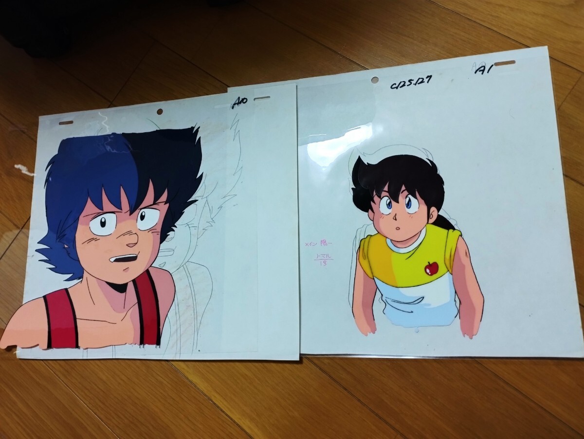 希少 セル 2枚セット!! 堺一馬 味吉陽一 ミスター味っ子Amazon転載厳禁 マガジン アニメ サンライズ 今川泰宏監督 ルネッサンス情熱_画像1