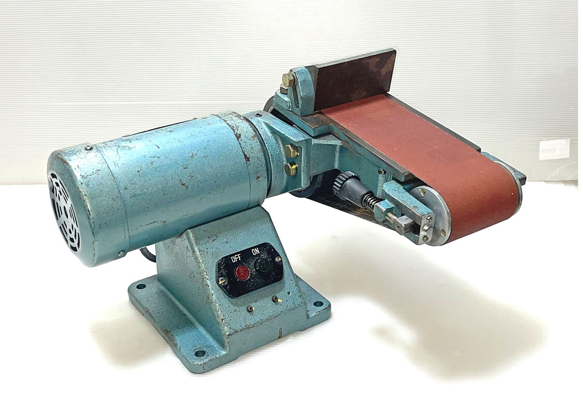  рекомендация товар *HITACHI/ Hitachi Koki ленточно-шлифовальный станок BG-100 100V шлифовальный станок / фаска / шлифовка 100V[ рабочее состояние подтверждено ] б/у товар 