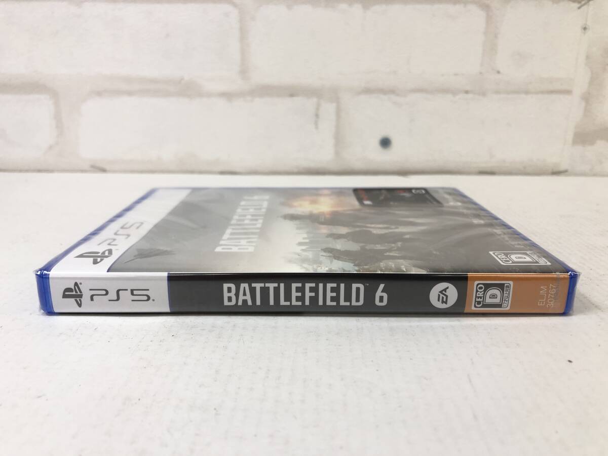 GS251103-01E/ 新品未開封 PS5ソフト バトルフィールド6 Battlefield 6 初回特典付き PlayStation5 プレステ エレクトロニックアーツ_画像3