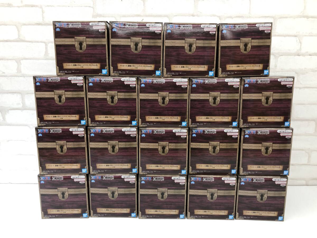 AG251120-02D/ 新品未開封 プライズフィギュア ワンピース 悪魔の実ルームライト メロメロ19体セット バンダイ BANDAI ONEPIECE_画像1