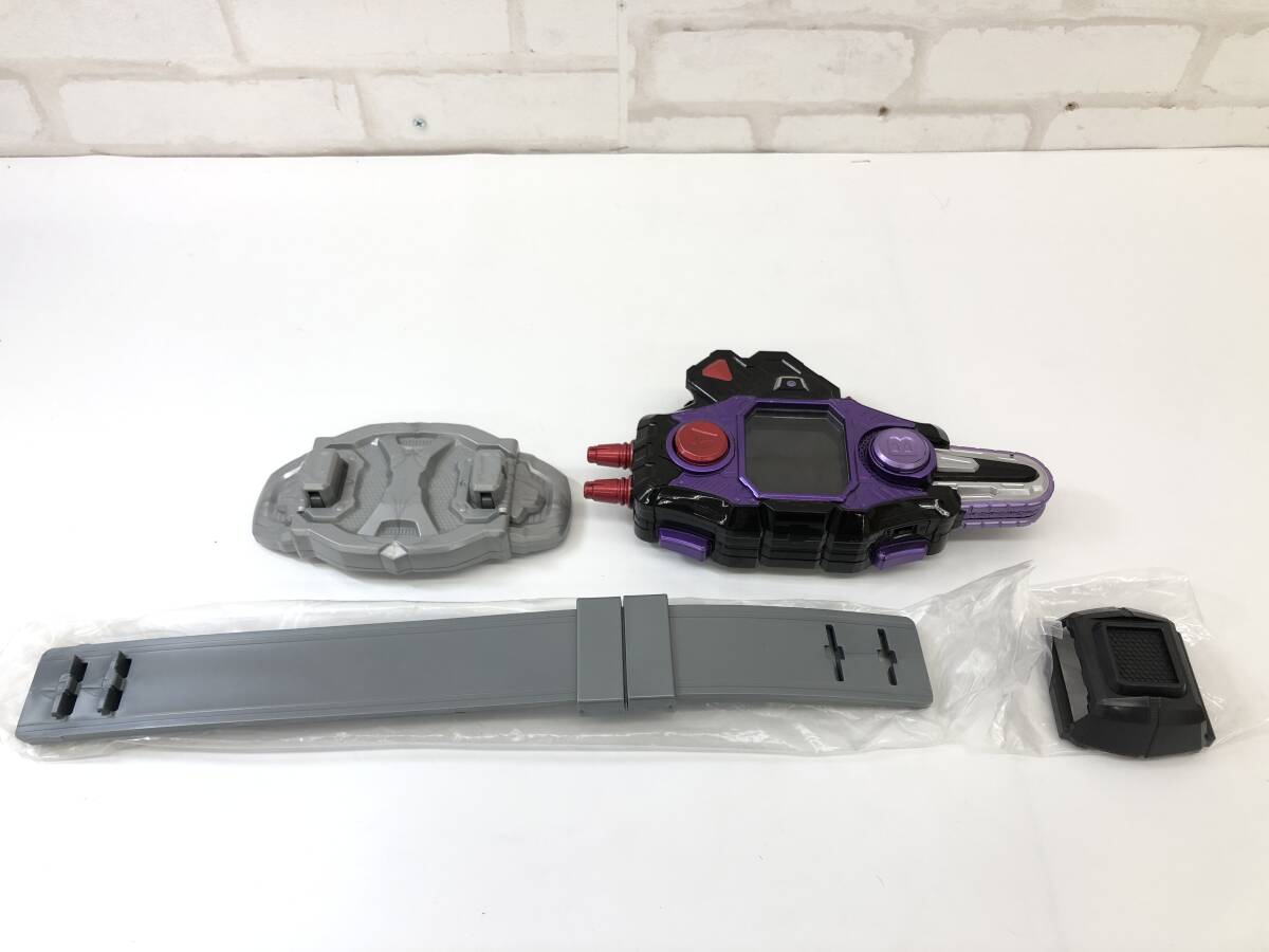 T251120-03D/ 仮面ライダー エグゼイド 変身ベルト DX ゲーマドライバー ガシャット マキシマムマイティX シャカリキスポーツ 特撮_画像4