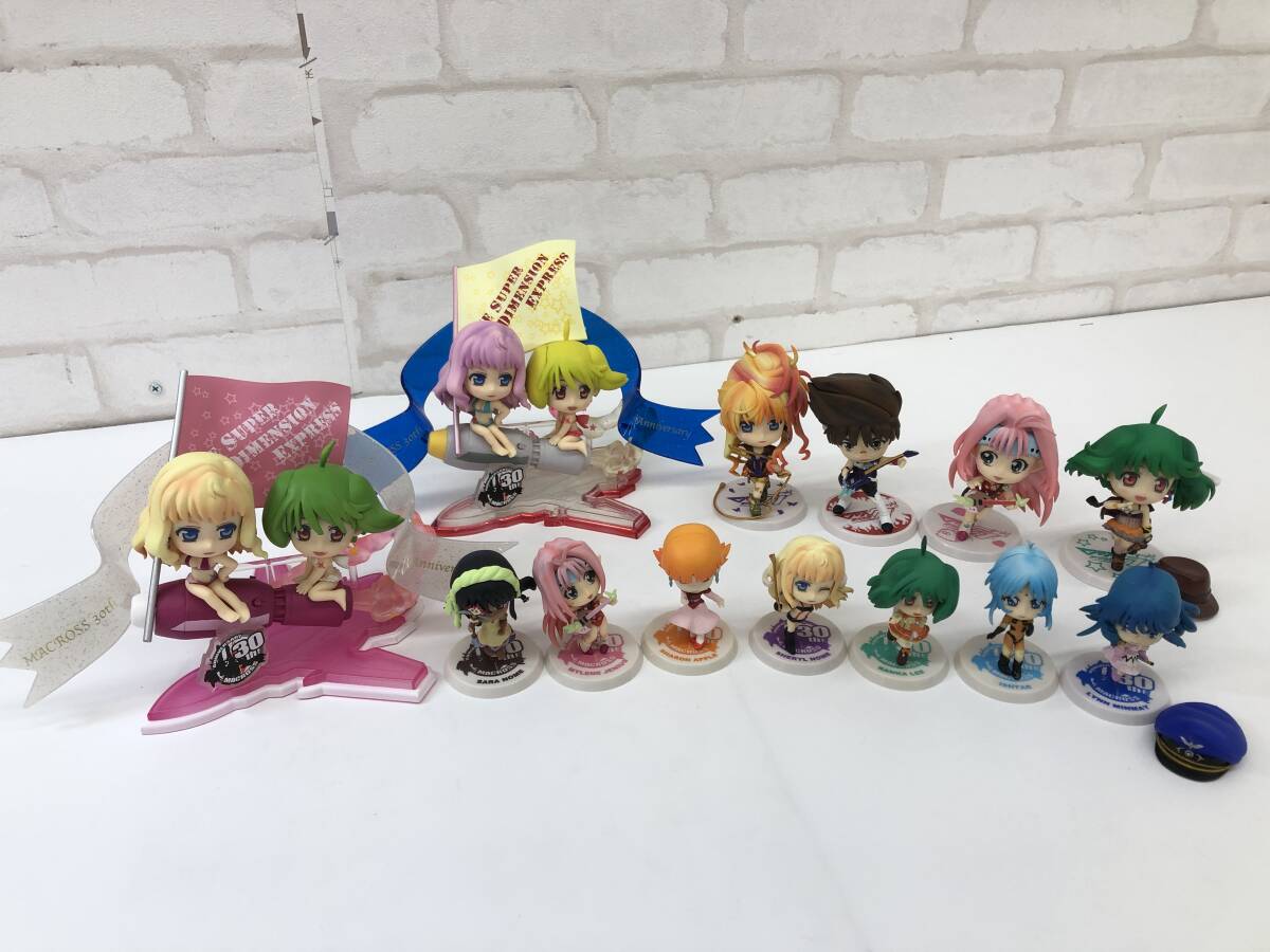 T251120-04O/ まくろす30th きゅんキャラ 一番くじフィギュア ラストワン A B C D E I賞 シェリル ランカ バサラ ミレーヌ ミンメイ 等_画像1