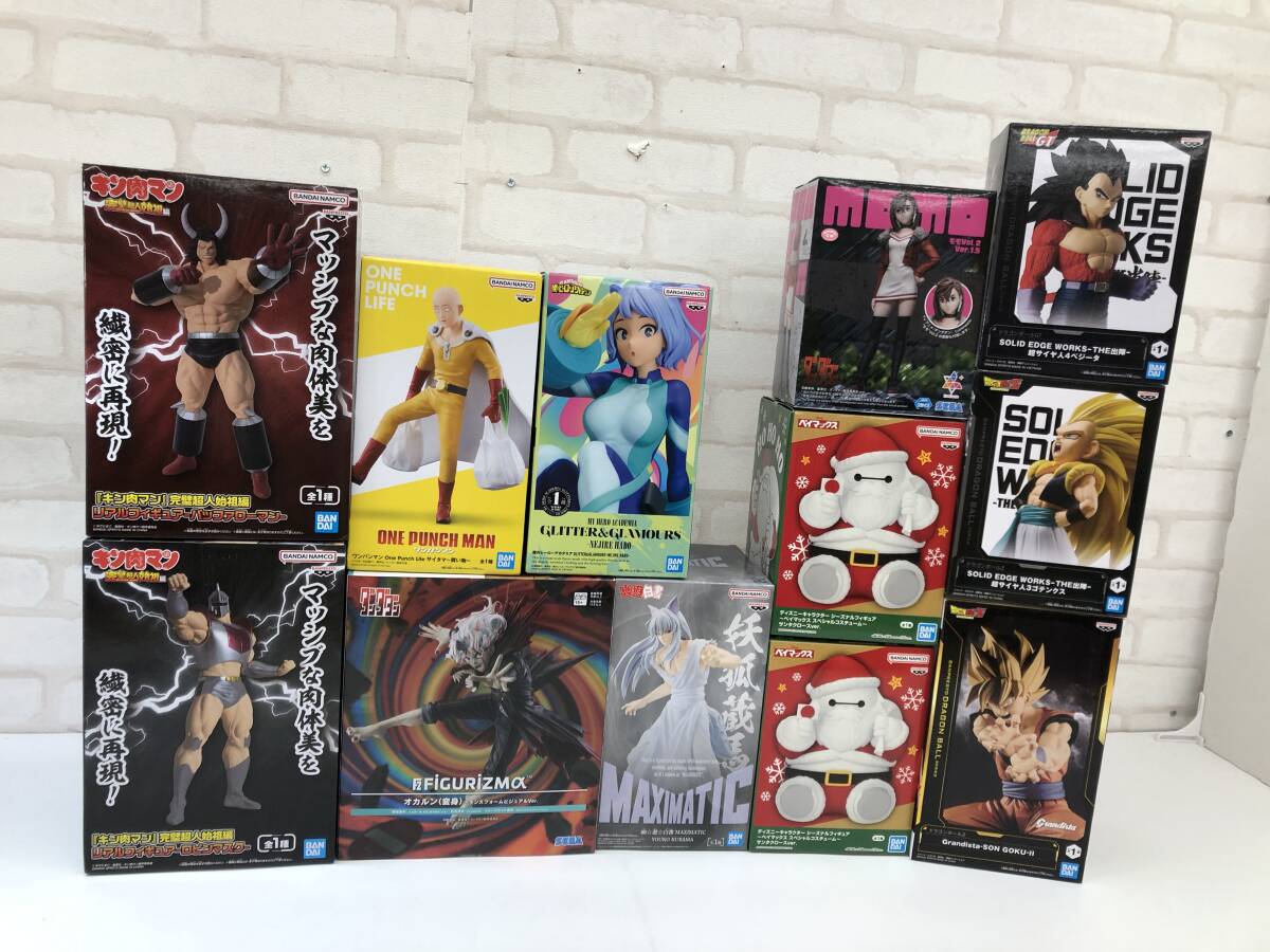 T251120-06D/ 未開封 プライズフィギュア キン肉マン ワンパンマン ベイマックス ダンダダン ヒロアカ 幽遊白書 悟空 ベジータ ゴテンクス_画像1