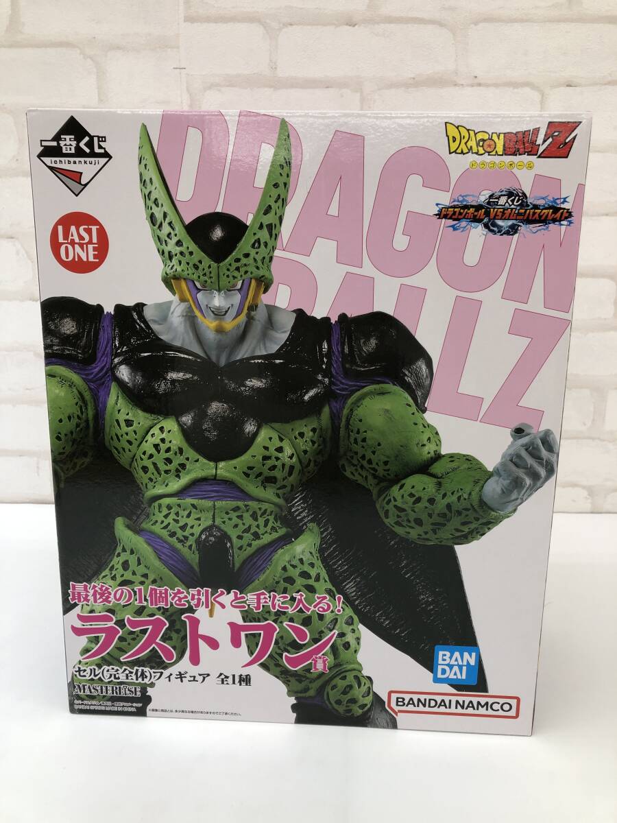 T251120-01E/ 未開封 一番くじ ラストワン賞 セル 完全体 フィギュア ドラゴンボール VSオムニバスグレイト MASTERLISE バンダイ_画像1