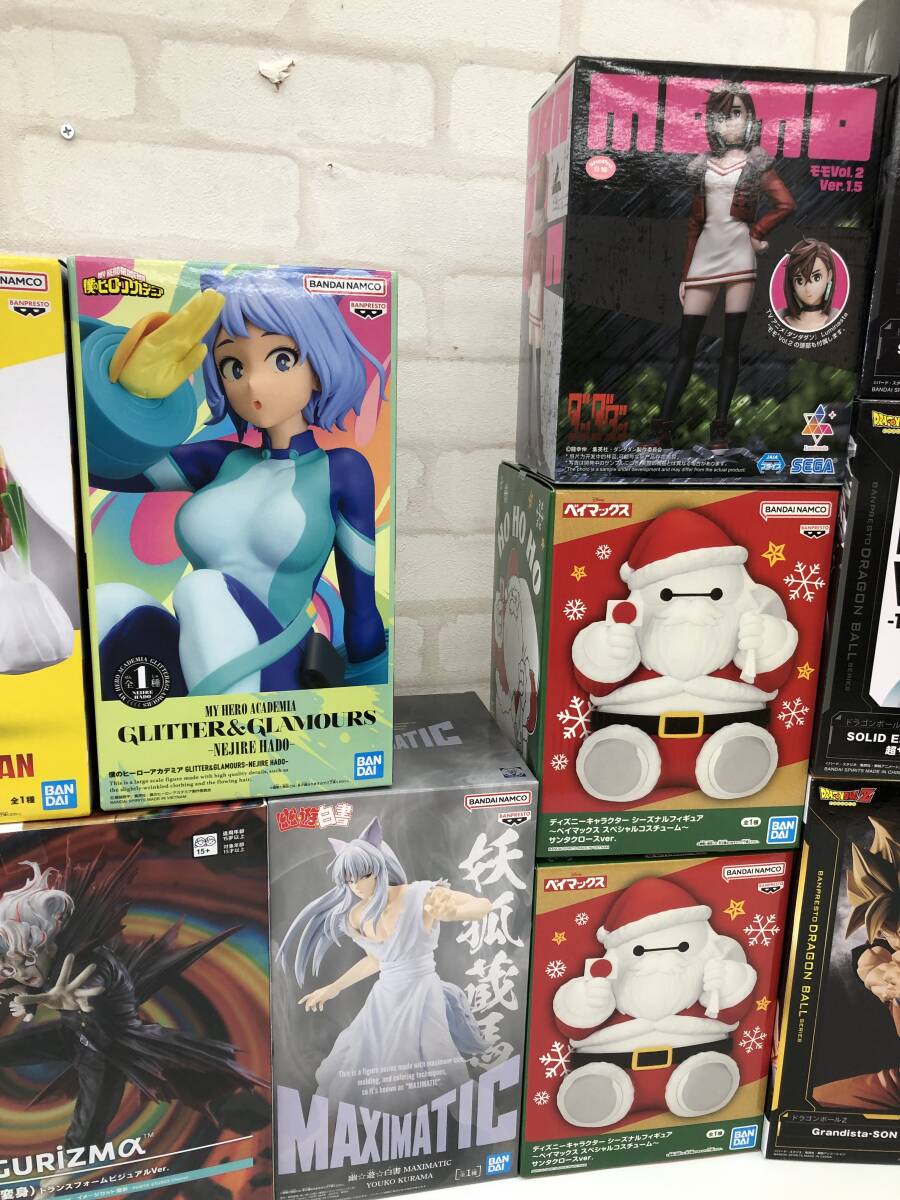 T251120-06D/ 未開封 プライズフィギュア キン肉マン ワンパンマン ベイマックス ダンダダン ヒロアカ 幽遊白書 悟空 ベジータ ゴテンクス_画像3