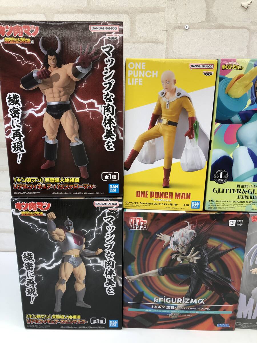 T251120-06D/ 未開封 プライズフィギュア キン肉マン ワンパンマン ベイマックス ダンダダン ヒロアカ 幽遊白書 悟空 ベジータ ゴテンクス_画像2