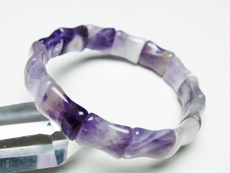 誠安◆超レア最高級天然アメジストバングル[T281-2237]_画像2