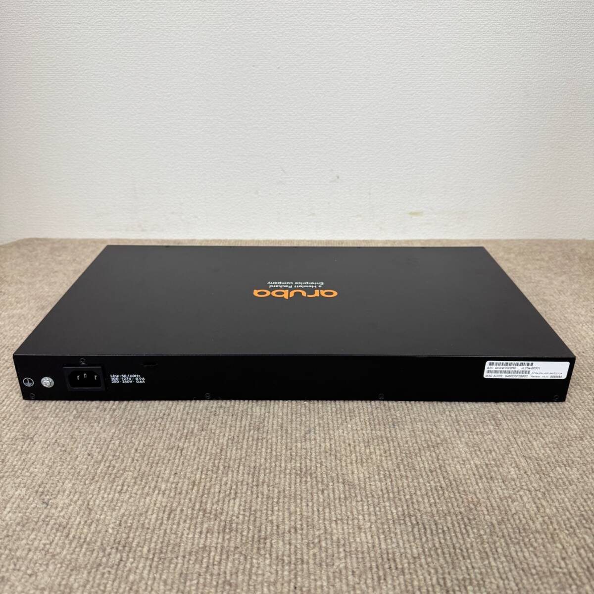 Aruba JL254A 2930F 48G 4SFP+ Ethernet Switch JL254-60001 初期化済み 動作品 [NW100]_画像2