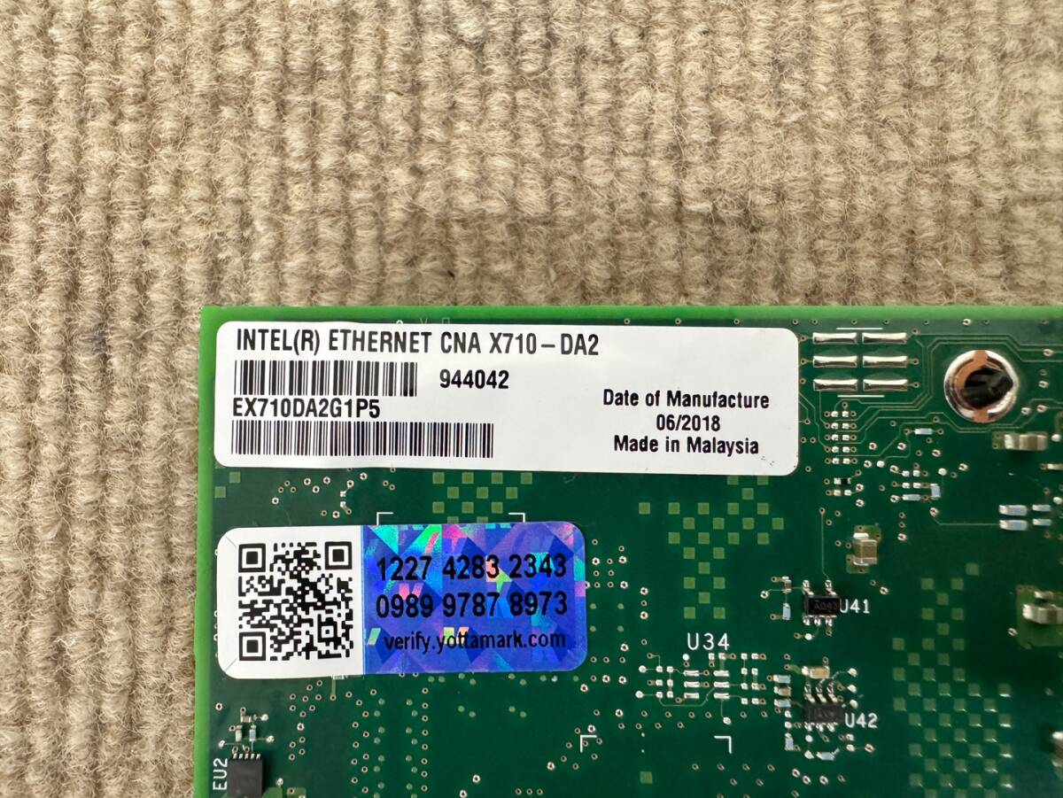 Intel X710-DA2 2-Port 10Gb SFP Network Adapter Low Profile [PT820]_画像3