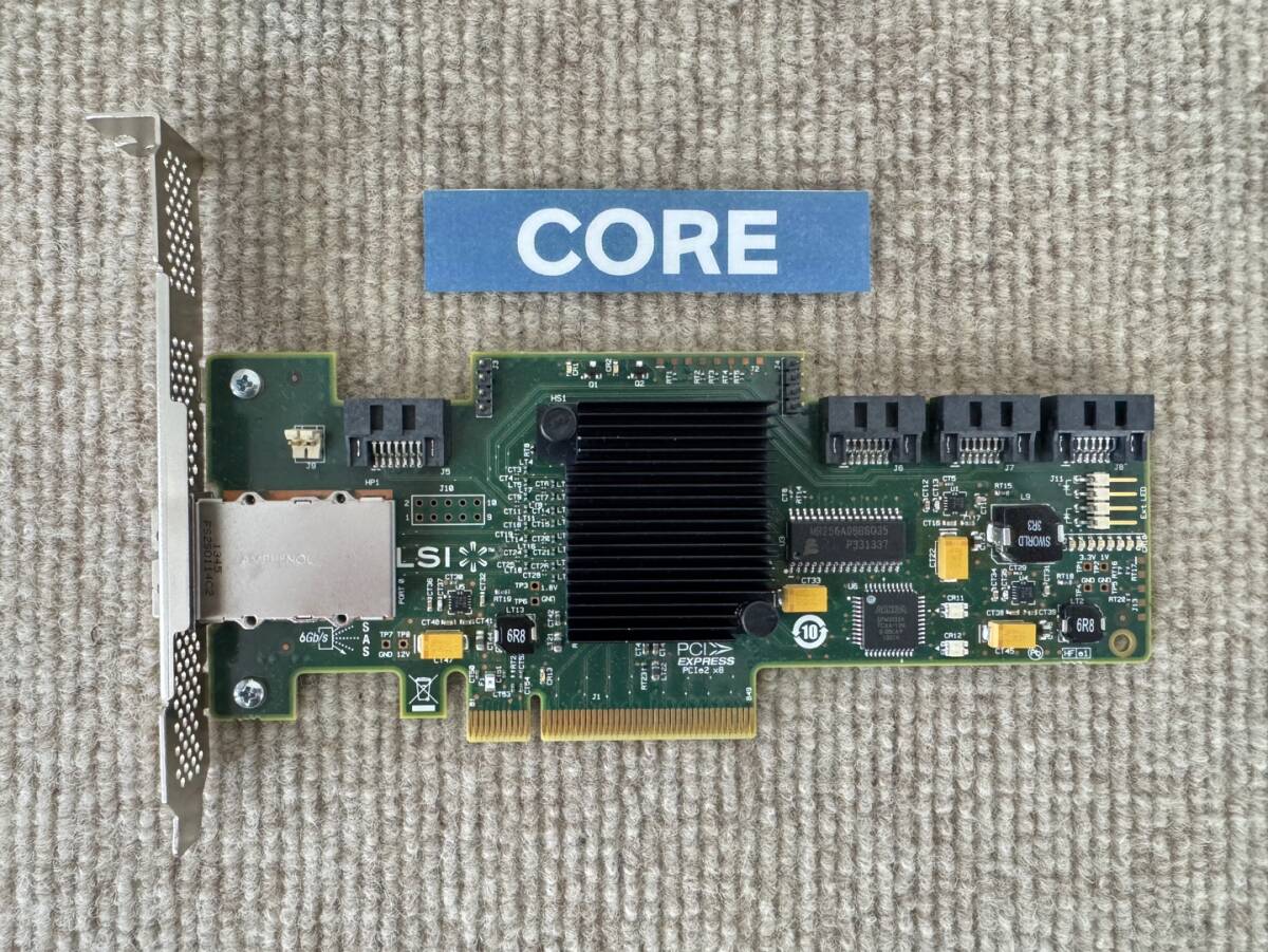 LSI 6GB SAS9212-4i4e L79888E SAS Card SASコントローラー [PT749]_画像1