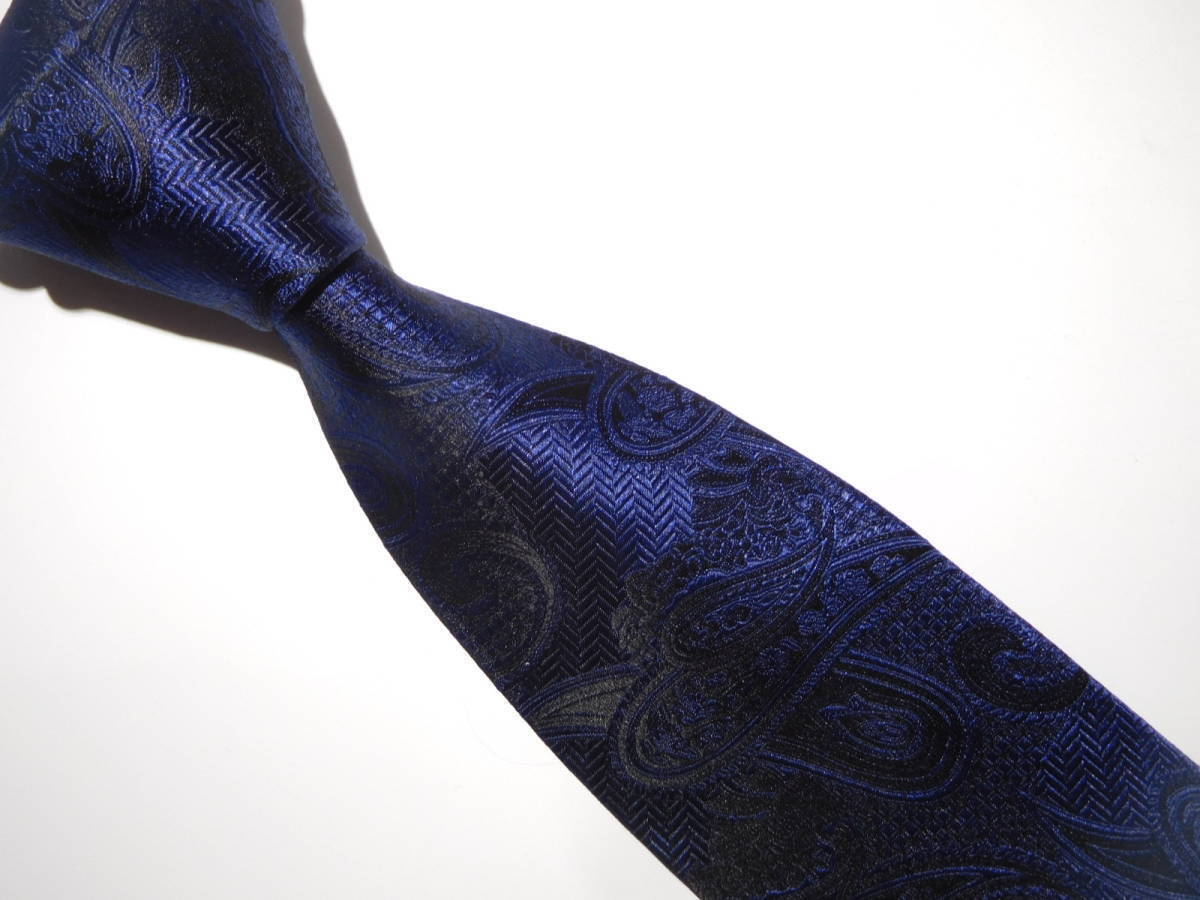特価品!新品★Paul Smith★（ポールスミス）ネクタイ/20　剣先8cm ペイズリー_画像1