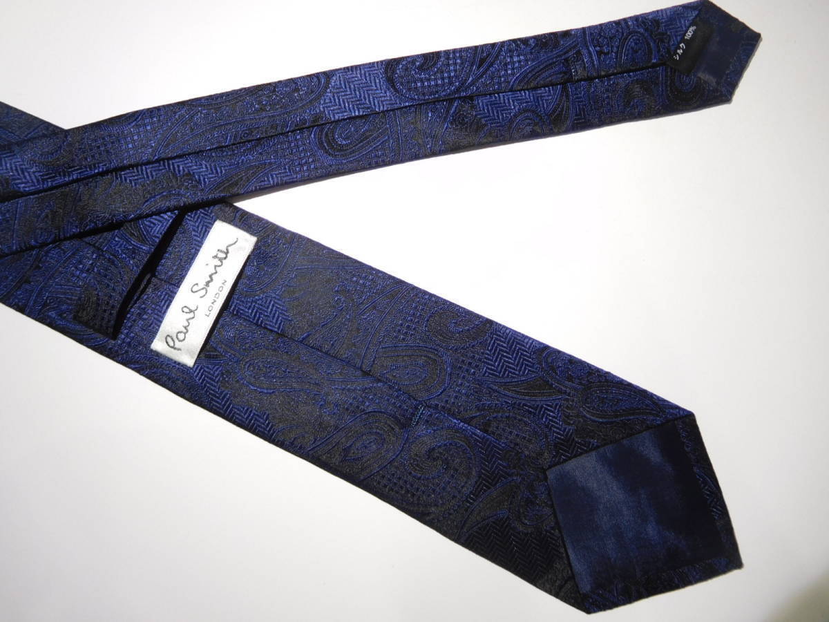 特価品!新品★Paul Smith★（ポールスミス）ネクタイ/20　剣先8cm ペイズリー_画像2