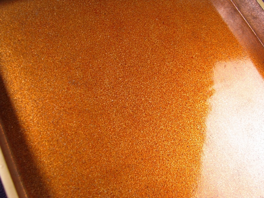 時代　硯箱　蒔絵鶴松文　家紋入　内総梨地　幅：24cm　桐箱入　明治～大正/25k011_画像6