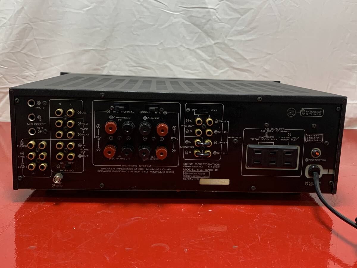 1120 ● BOSE 4702-Ⅲ_画像5