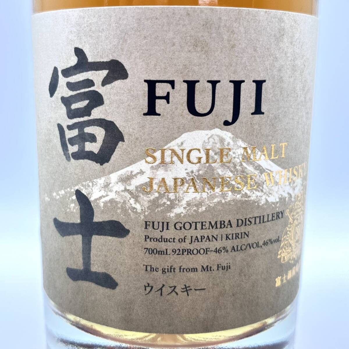 25浦/A027658-2/OS3000/Z121-703/【千葉県内のみ発送】酒 富士 FUJI SINGLE MALT JAPANESE WHISKY ウイスキー 46% 700ml_画像5