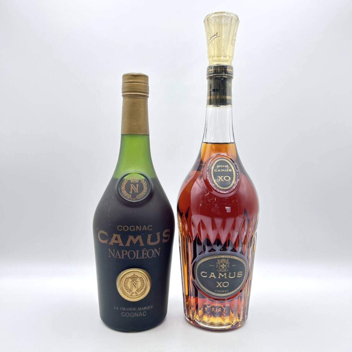 25仙/A012631-1/AJ4000/Z121-707/ 酒 2本まとめ CAMUS NAPOLEON COGNAC/CAMUS XO COGNAC 40% 700ml_画像1