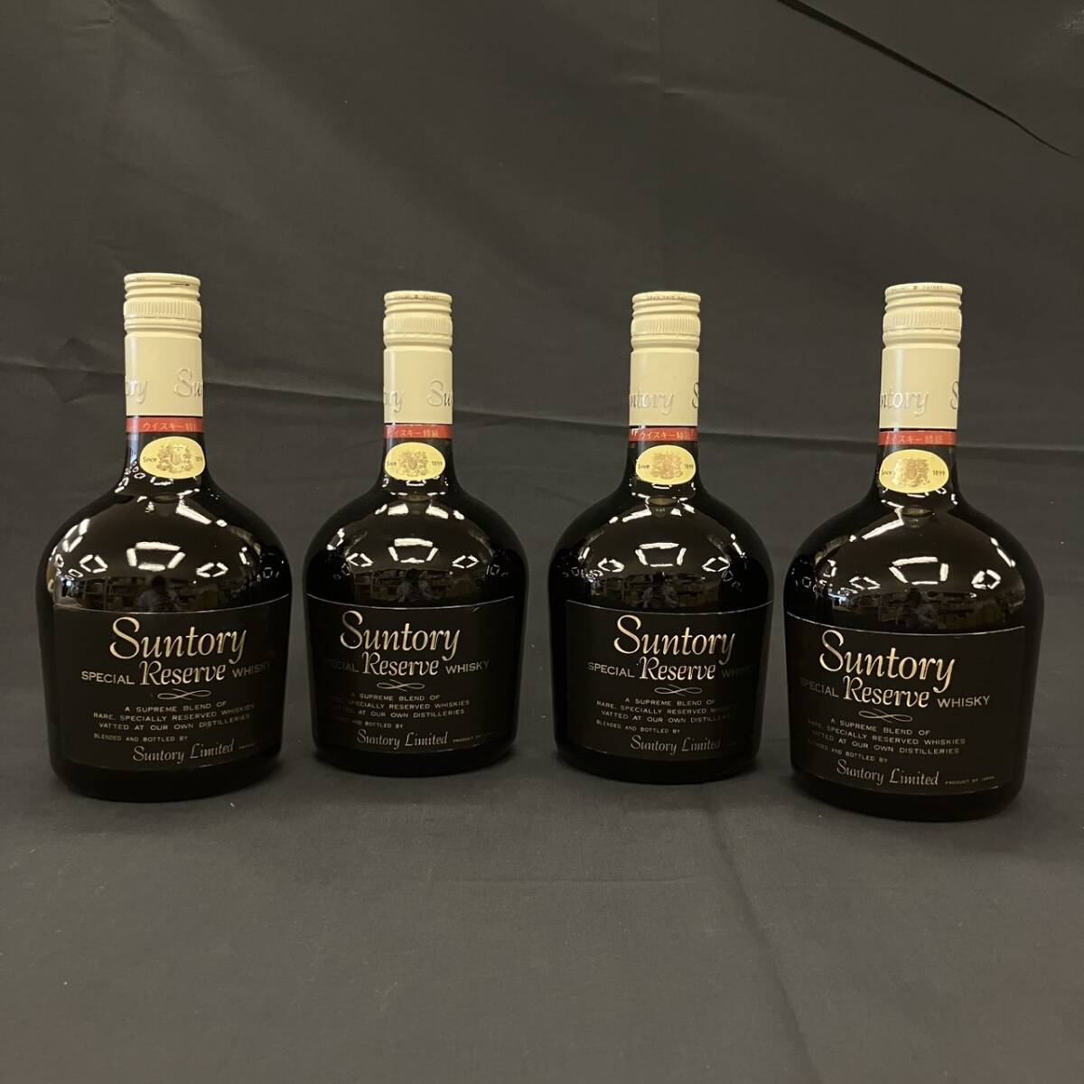 25仙/A011232-5/ST3000/G121-103/【千葉県内のみ発送】酒4本まとめ Suntory Special Reserve Whisky 43%760ml_画像1