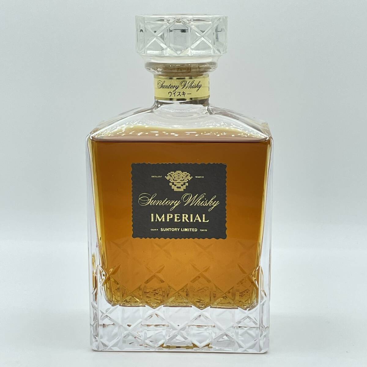 25広/B003292-3/MK15000/K121-410/【千葉県内のみ発送】酒 Suntory Whisky IMPERIAL サントリーウイスキー インペリアル ※沈殿物あり_画像1