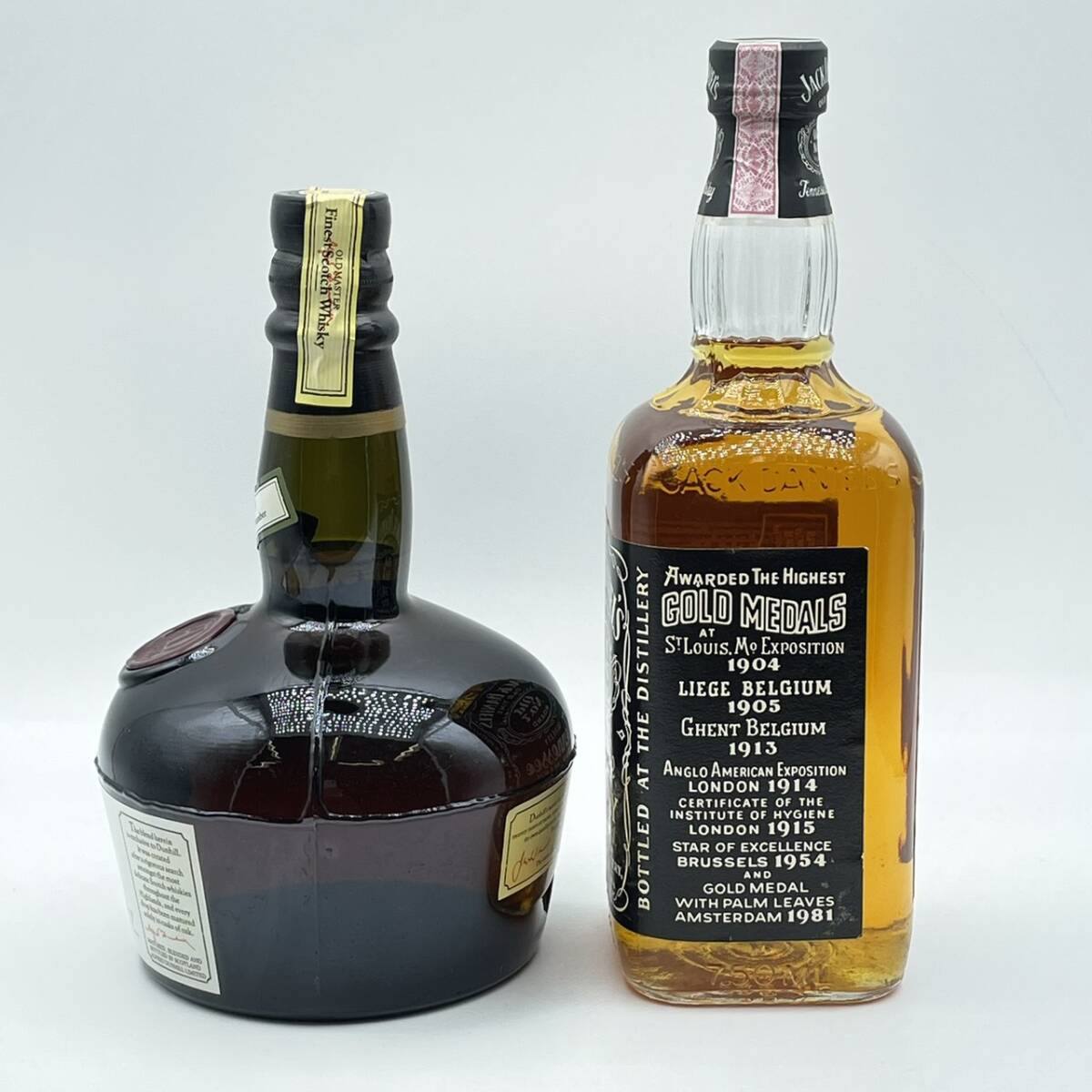 25名/A014352-1/TN3000/K121-416/ 酒2本まとめ dunhill OLD MASTER Finest Scotch Whisky/JACK DANIEL’S OLD TIME Old NO.7_画像2