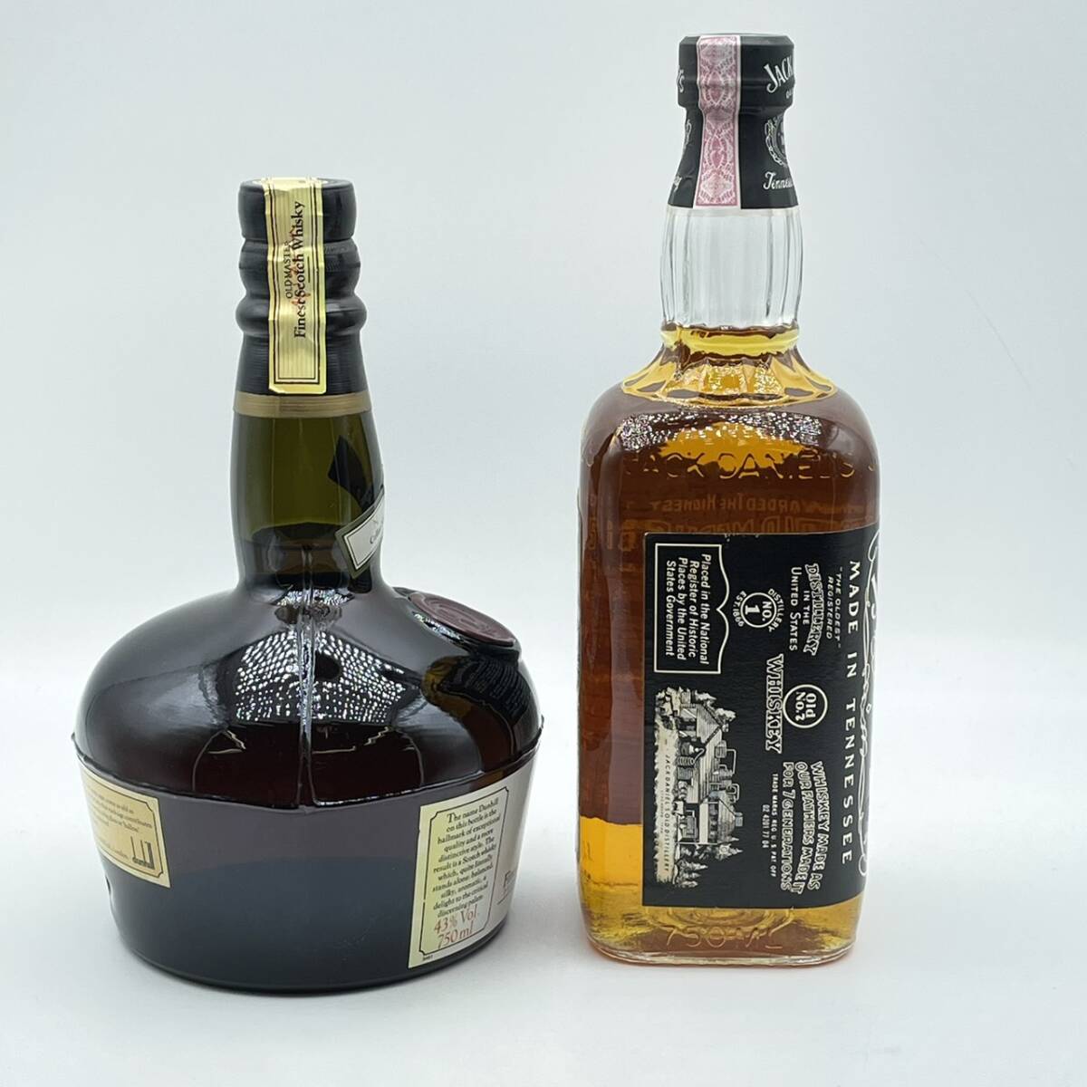 25名/A014352-1/TN3000/K121-416/ 酒2本まとめ dunhill OLD MASTER Finest Scotch Whisky/JACK DANIEL’S OLD TIME Old NO.7_画像4