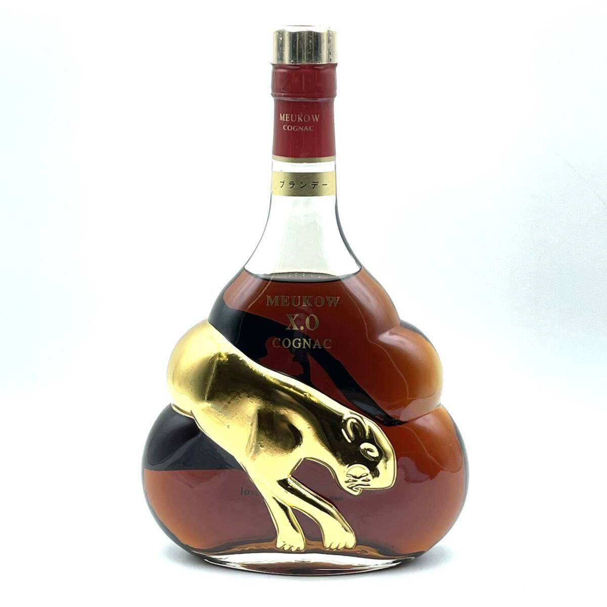 25浦/A028960-1/SY3000/K121-418 / 酒 MEUKOW ミュコー X.O COGNAC 40% 700ml_画像1
