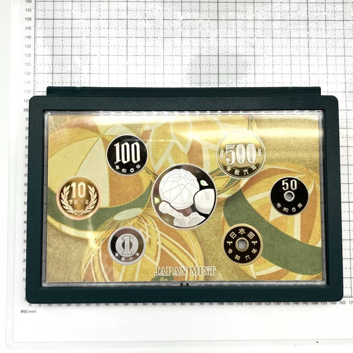 25駅/A000462-27/KK6000/G121-123/ 造幣局 桜の通り抜け 2024 プルーフ貨幣セット 箱付き_画像9