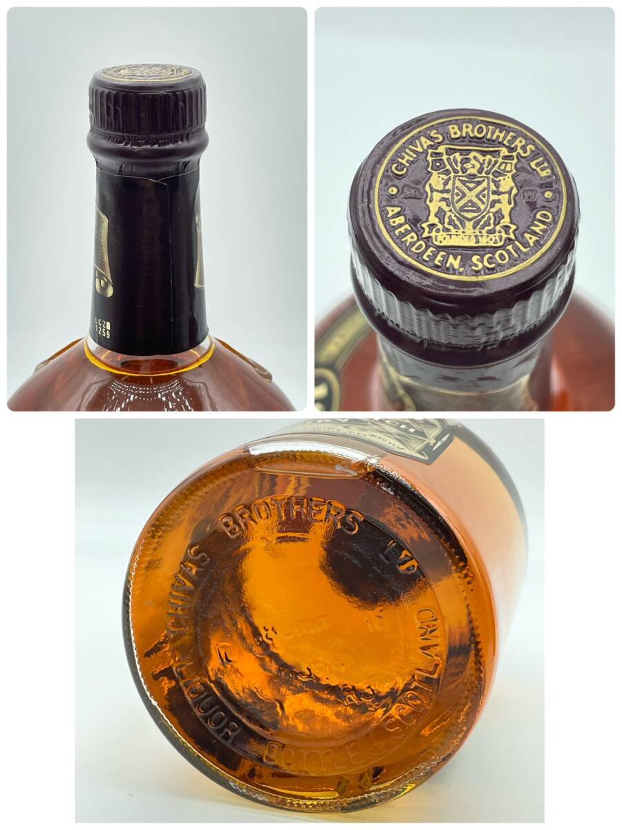 25名/A043139-4/AM4000/K121-404/ 酒2本まとめ CHIVAS REGAL 12年 箱付き/CHIVAS REGAL 18年 RARE OLD ※目減りあり_画像7