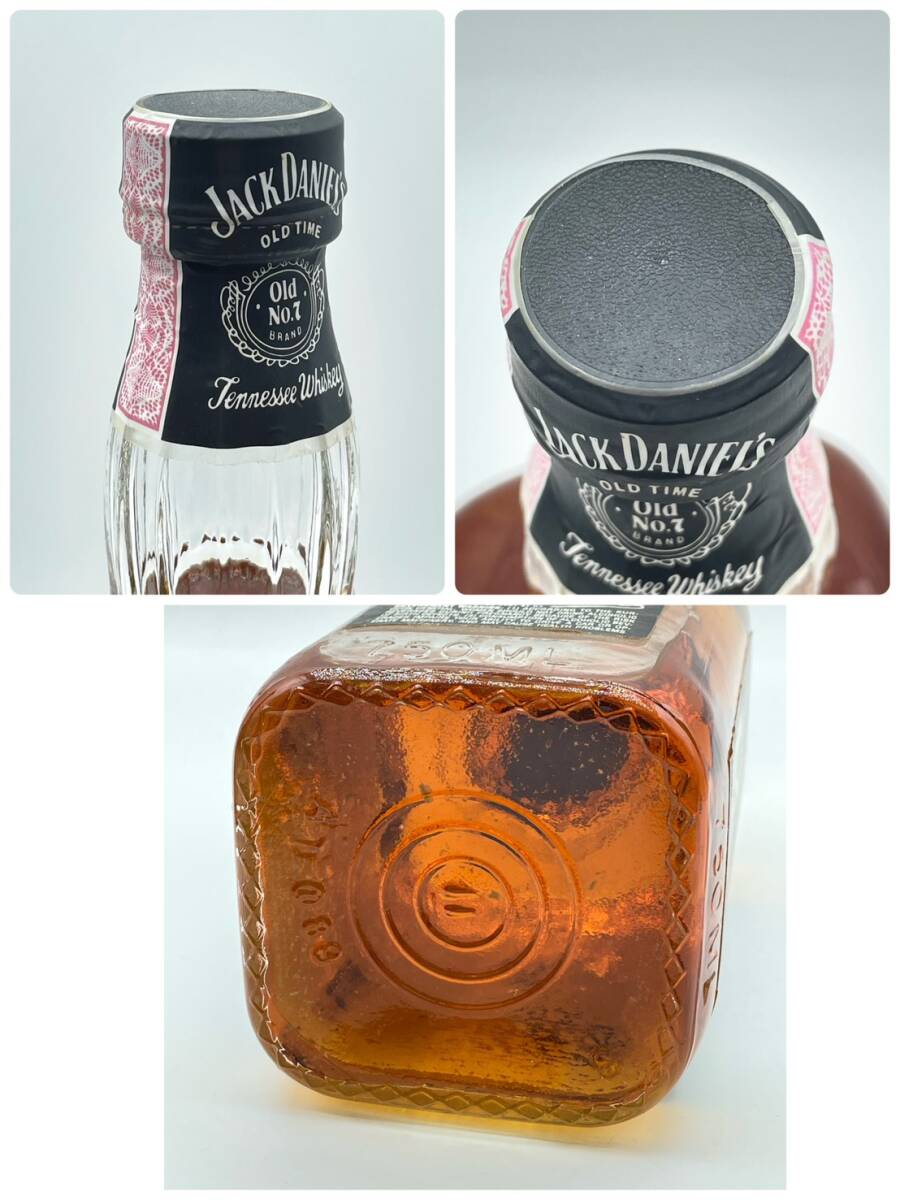 25名/A014352-1/TN3000/K121-416/ 酒2本まとめ dunhill OLD MASTER Finest Scotch Whisky/JACK DANIEL’S OLD TIME Old NO.7_画像9