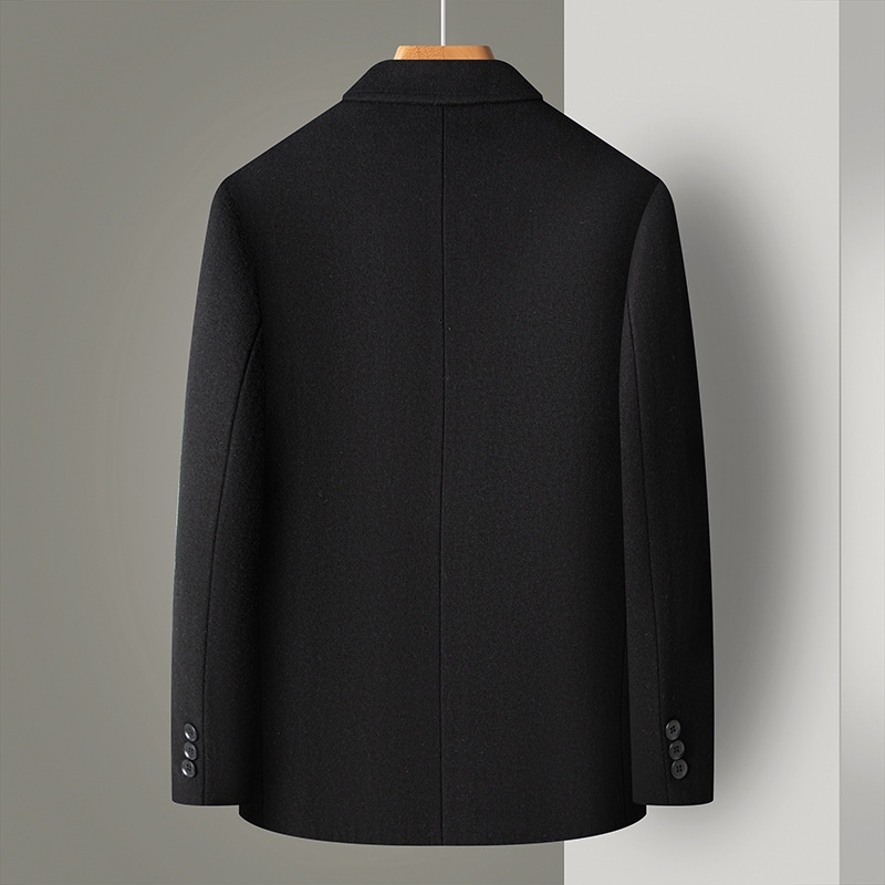 薄め中綿　テーラードジャケット　メンズ*新品　ウールジャケット　スーツジャケット ブレザー 秋服冬服紳士服【2910】グレー　L_画像9