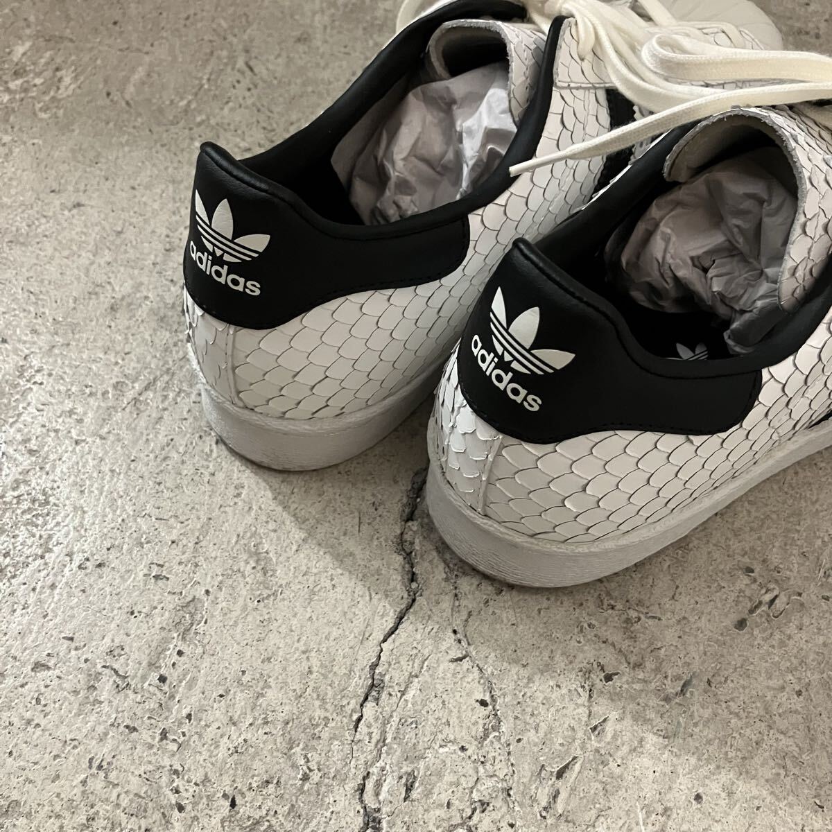 美品 adidas SUPERSTAR 80s S75836 アディダス スーパースター サイズ27cm 併7524_画像4