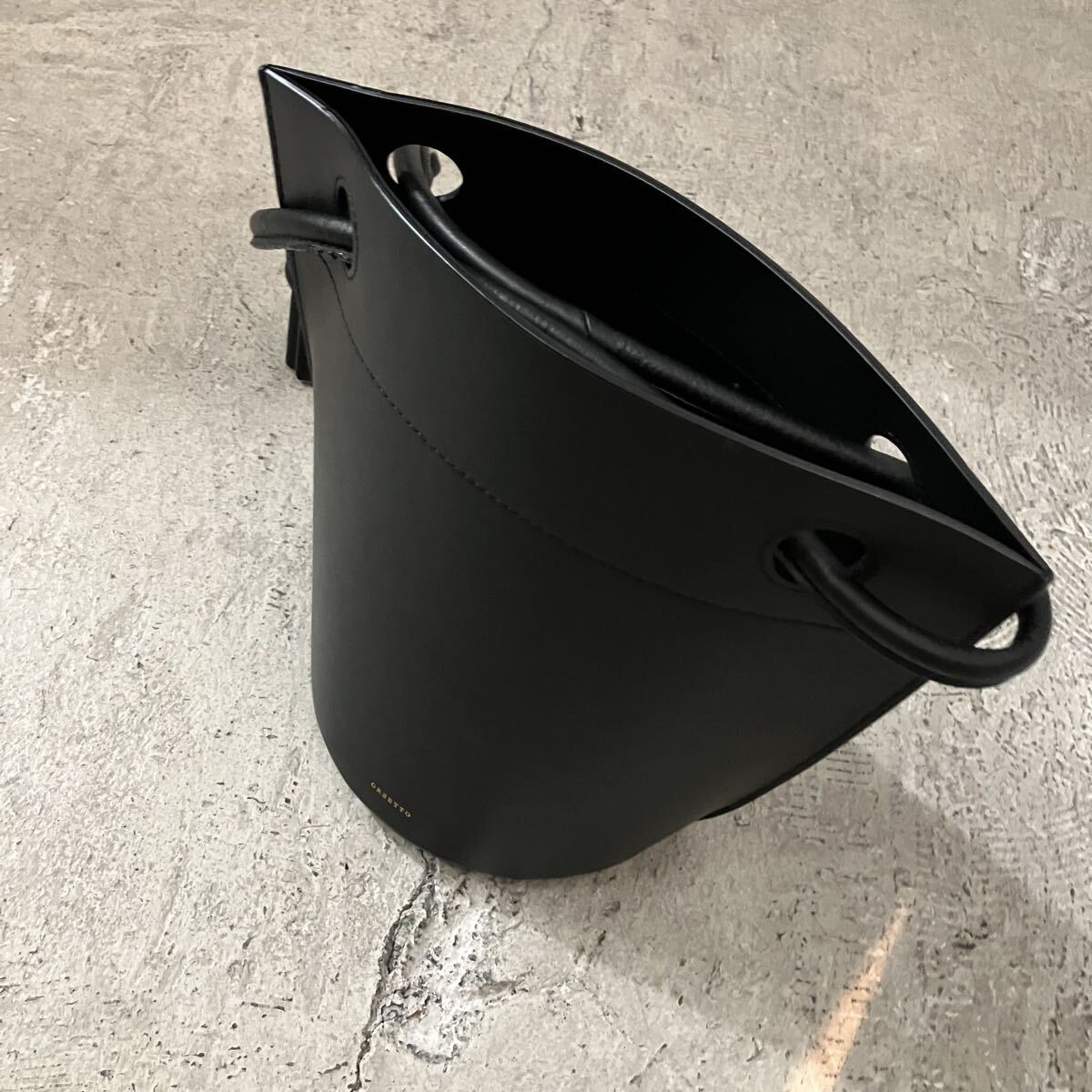 美品 ORSETTO オルセット レザーショルダーバッグ 併7551_画像2