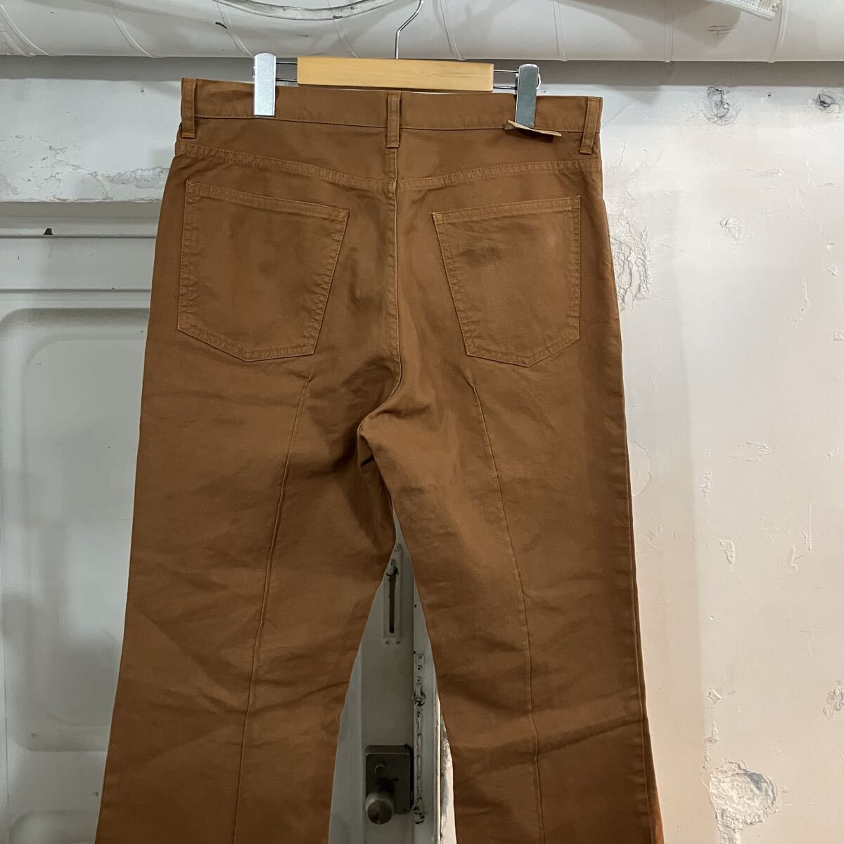 KAPITAL キャピタル センタープレス フレアパンツ サイズ36_画像4