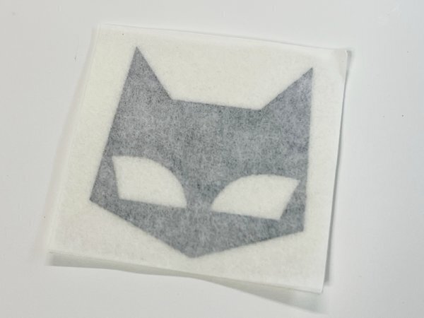 マーシャル ステッカー　黒 / カッティング 猫マーク_画像3