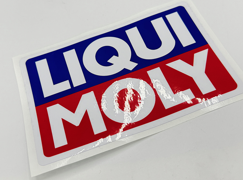 LIQUI MOLY ステッカー レプリカ　/ リキモリ オイル 当時 カフェレーサー_画像2