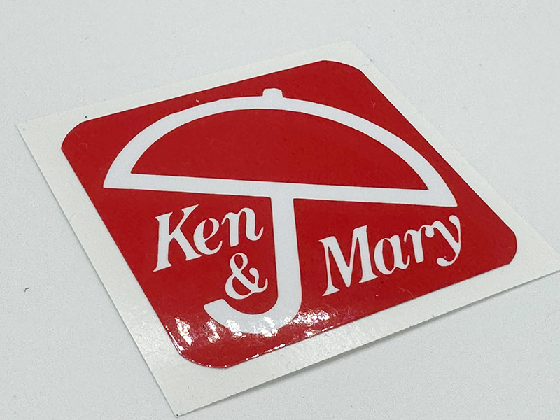 ケンとメリー ステッカー / レプリカ Ken&Mery ケンメリ スカイライン 当時 Z1 Z2_画像2